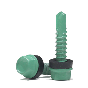 Color Ruspert Coating Hex Washer Self-drilling Screws