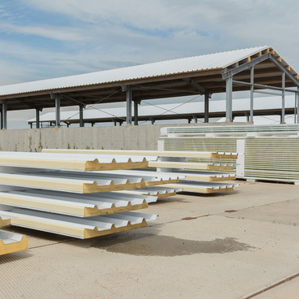 Sandwich panel prefab buliding (1)