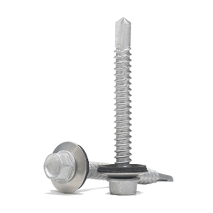 Hex Flange Self-drilling Screws With EPDM Washer