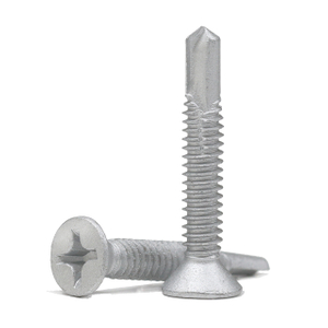 Fine Thread Phillips Flat Head Countersunk Self-drilling Screws