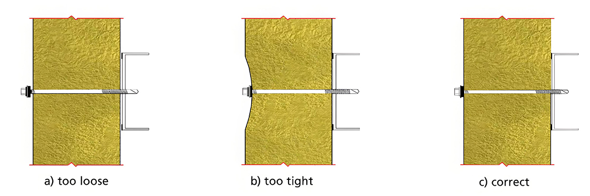 sandwich panel fixing screw